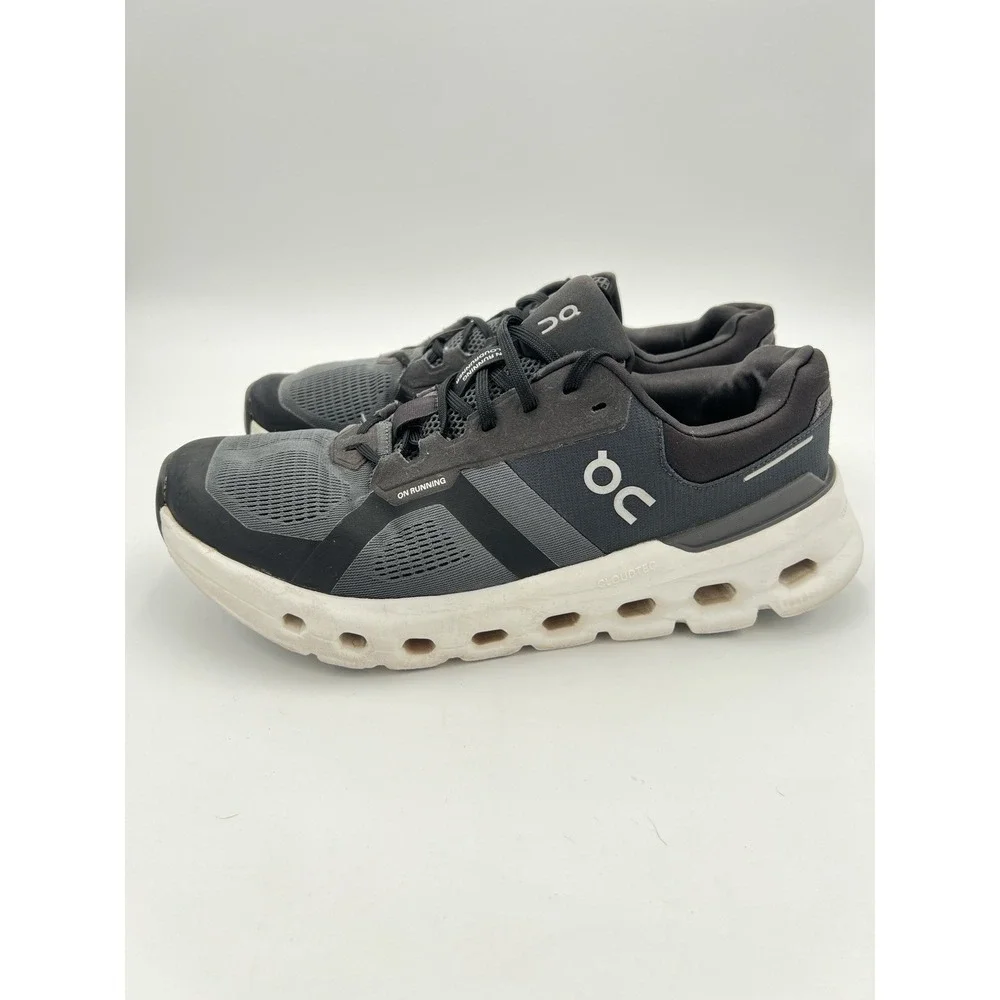 On Cloud Men's Black Running Shoes Athletic Walking Sneakers Size 11.5